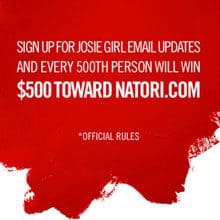 Josie Girl Giveaway