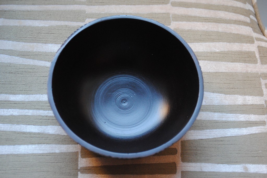 Inside the bowl
