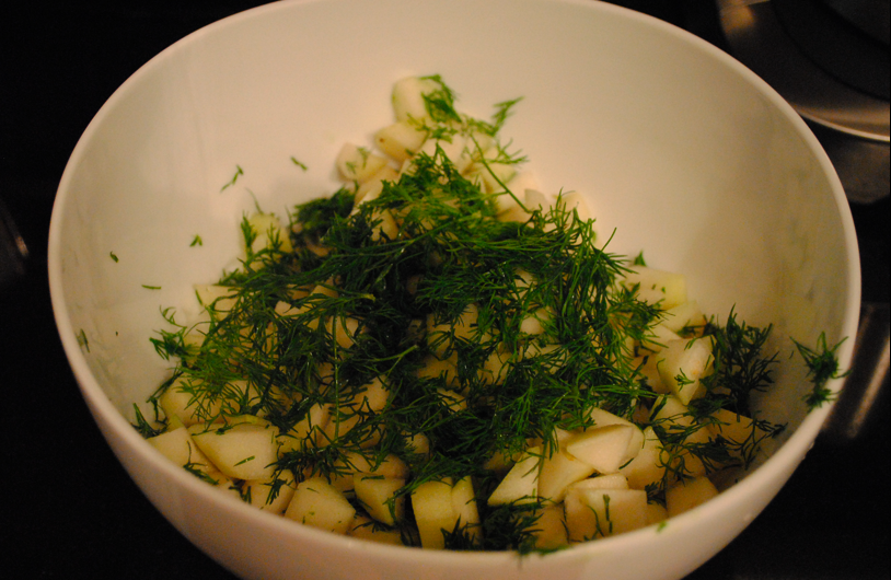 Dill and pear