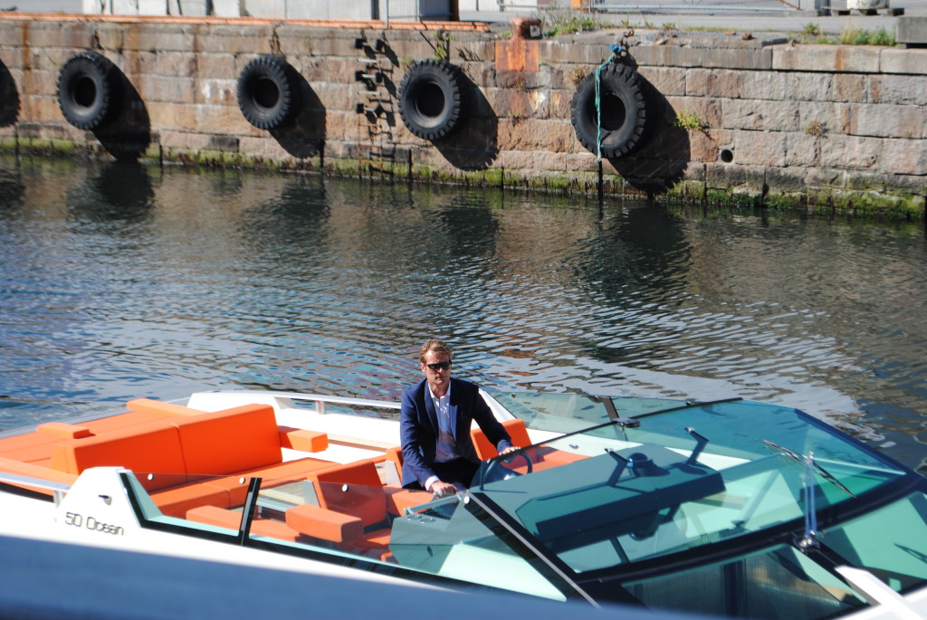 Random Norwegian in a suit looking hot and driving a boat. Love. 