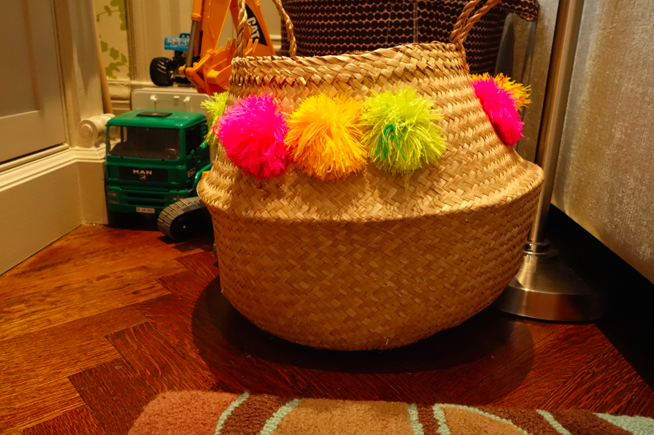 Colorful basket