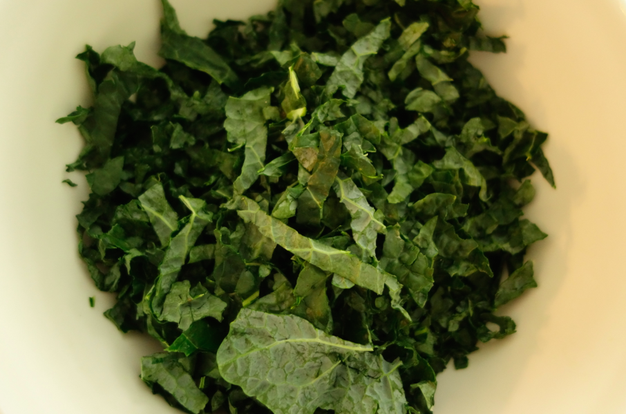 Chopped kale
