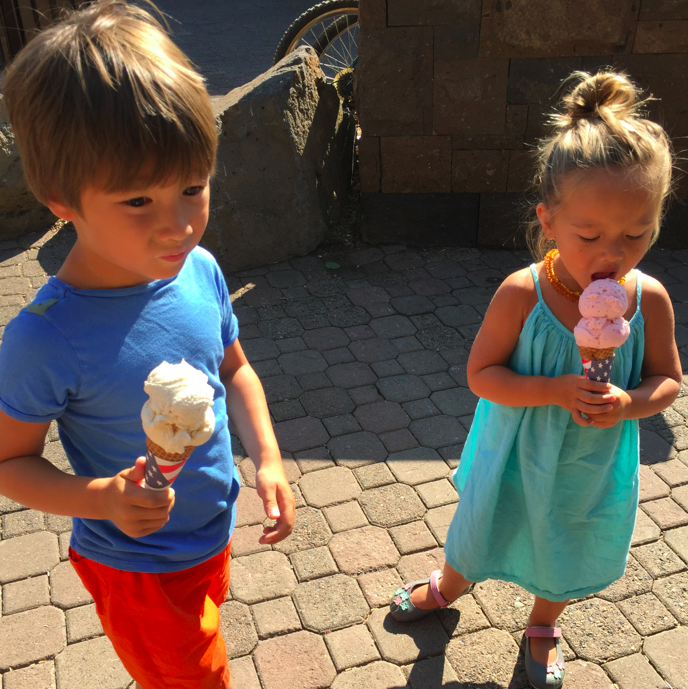 An ice cream cone a day keeps the doctor away. A crowd favorite, ice cream (and candy) from good 'ol Goodies!