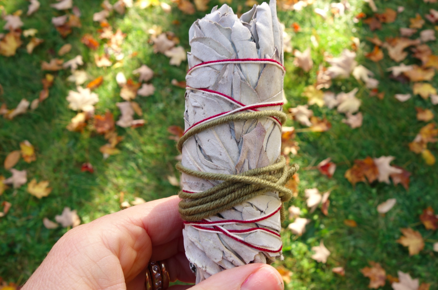You can also DIY and make your own sage sticks.