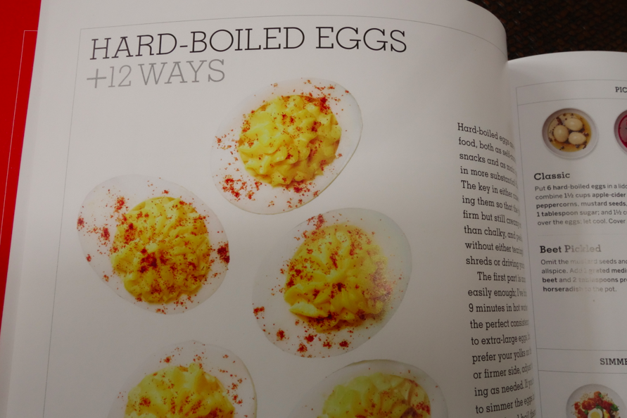 Even hard boiled eggs!