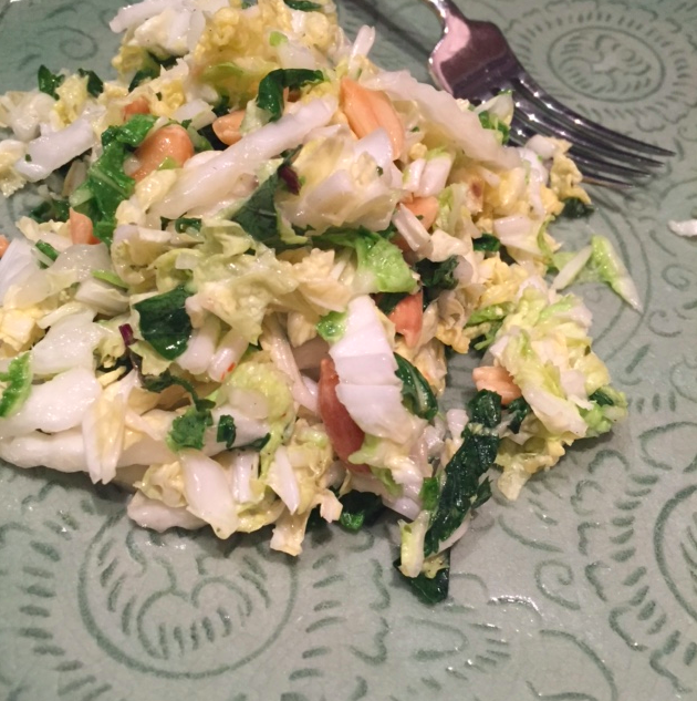 Thai Cabbage Slaw | Josie Girl Blog