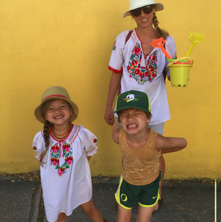 Sunscreen includes the stuff in a bottle, a hat, and sunglasses.