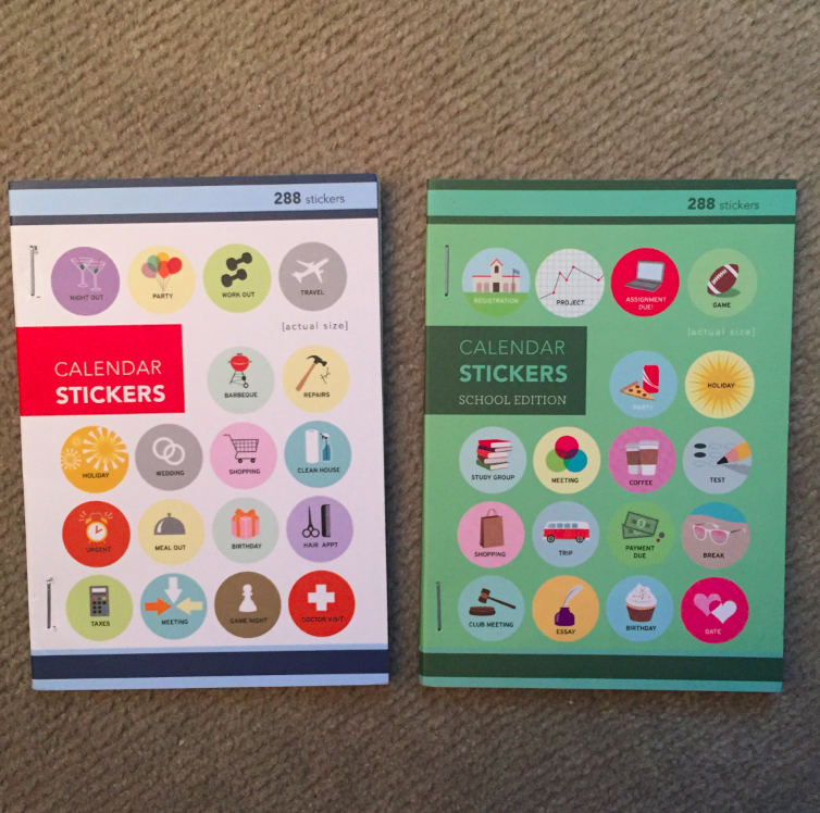 two different editions with two different sets of stickers -- both that I needed and wanted.