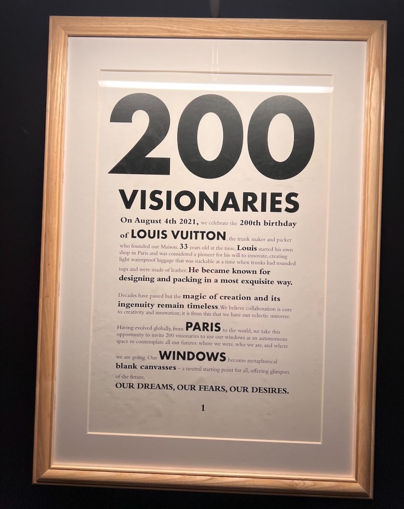 LV 200 Trunks, 200 Visionaries: The Exhibition